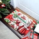 thumbnail image 4 of Felpudo de entrada con payaso verde Grinch, alfombra navideña para fiestas, alfombra decorativa para exteriores, alfombra para entrada de baño, 4 of 5