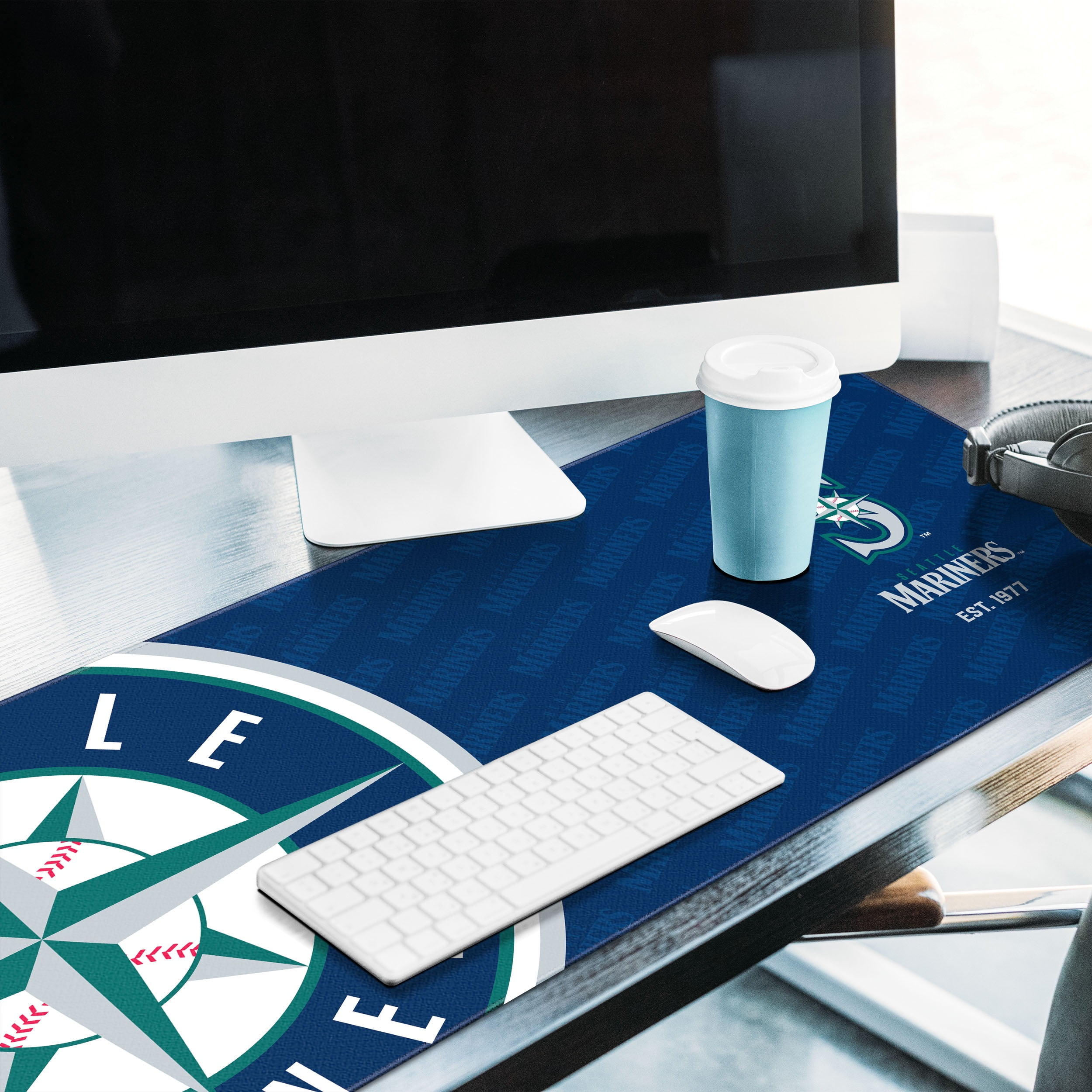 YouTheFan MLB Seattle Mariners Logo Series Desk Pad