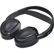 Audiovox MTGHP2CA DUAL Channel Fold-Flat Headphone in Clamshell Packaging Movies 2 Go Branded