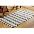 thumbnail image 1 of Better Trends BRHM35BIV Hamelin Braided Rug, Black & Ivory - 3 x 5 ft., 1 of 1