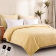 thumbnail image 1 of Heated Blanket Electric Throw 50” x 60” -Heated Throw Blanket with 5 Heating Levels & 3 Hours Auto Off Machine Washable Over-Heat Protect（Racoon）, 1 of 7