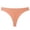 Red, variant on Low Rise Ice Silk Seamless Underwear Breathable Cotton Crotch Soft Bikini Panties for Women Rose Gold M