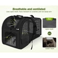 thumbnail image 4 of Mochila transportadora de mascotas Pecute expandible para gatos y perros, 8 kg, 4 of 9