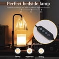 thumbnail image 7 of GUPUP Candle Warmer Lamp with Timer, Dimmable Adjustable Height Candle Lamp for Bedroom Home Decor with 2*50W Bulbs, 7 of 7