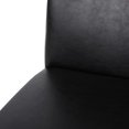 thumbnail image 5 of Noble House Monita Contemporary Faux Leather Dining Chairs, Set of 4, Black, 5 of 8