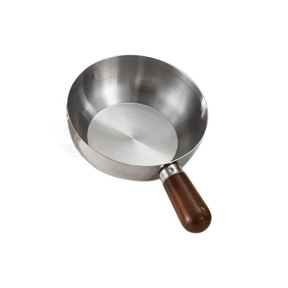 Stainless Steel Ramen Pot with Handle, 5"Multi Functional Cooking Pot for Food Instant Noodles Soup