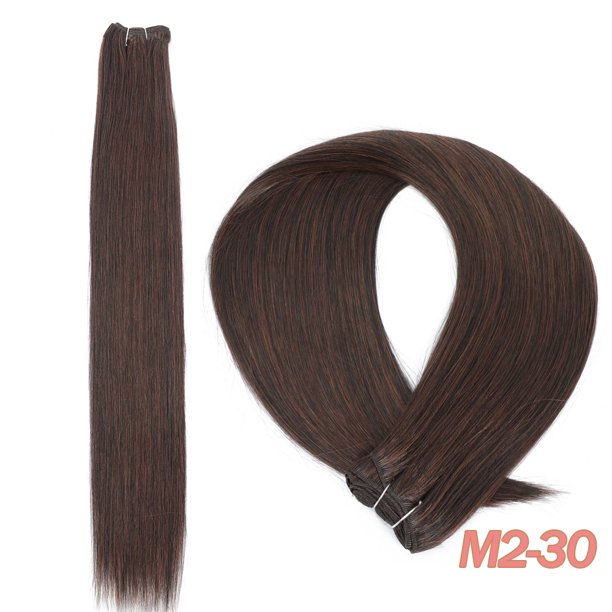 Typpkmm Extensiones De Cabello SintéTico Natural Yaki 150g