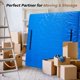 thumbnail image 5 of Mattress Bags for Moving, Mattress Protector Waterproof Mattress Cover King Size Storage Bags with 8 Heavy-Duty Handles and Zipper for Bed Extra Thick Large Reusable (82"x79"x15" Blue), 5 of 5