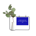 thumbnail image 1 of Qoutes Healing Sentences Scabbard Protect Keenness Metal Picture Frame Cerac Vase Decor, 1 of 3