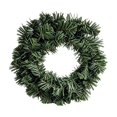 thumbnail image 2 of 14" Canadian Pine Artificial Christmas Wreath, Faux Pine Christmas Wreath, Seasonal Indoor Home Decor, 2 of 9