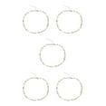 thumbnail image 1 of Guardoinrt Women Girls Beads Statement Necklace Fashionable And Versatile Addition white 5Set, 1 of 6