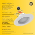 thumbnail image 2 of Lámpara empotrada LED GE RS6, ultrabrillante, 25 W, 4 unidades, 2 of 6