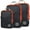 Grey and Orange, variant on Compression Packing Cubes - Travel Organizers (Dusty Rose) by TRIPPED Travel Gear