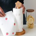 thumbnail image 5 of Paper Holder Flower Shape Top Eco-friendly Anti-slip Standing Tissue Roll Paper Stand For Home - Jxlgv, 5 of 5