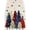 A2, variant on Independence Day Table Runner, Compact Size & Patriotic Pattern Independence Day Table Runner, Durable & Easy to Clean Table Runner, 4th of July Decor for Home, Kitchen & Party Dining Table.