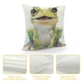 thumbnail image 4 of Shiartex Frog Pillow Covers, Frogs Gifts for Girls Frog Lovers Women, Frog Decor, Just a Girl Who Loves Frogs Pillow Case, Frog Decor for Bedroom, 4 of 5
