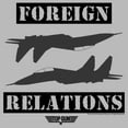 thumbnail image 2 of Junior's Top Gun Keeping up Foreign Relations  Graphic T-Shirt, 2 of 3
