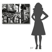 Global Gallerys TriBeCa Beauty, NYC by Lauren Julian Stretched Canvas Wall Art