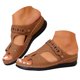thumbnail image 3 of MKLEKYY Sandalias deportivas para Mujer, Zapatos de Verano Lisos Informales Con Punta Abierta y Cuñas, Cómodos Zapatos de Playa, Sandalias, Zapatillas, 3 of 5