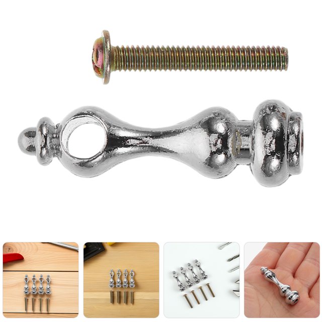 GOOHOCHY 8Pcs Metal Post End Cap Zinc Alloy Modern Style for Home Improvement