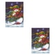 thumbnail image 1 of Yuarrent Pintura de diamantes de Navidad Decoración de pared de diamantes de imitación Muñeco de nieve Pinturas para el hogar Type2 NO2, 1 of 6