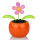 thumbnail image 1 of 4 piezas de flores danzantes de plástico alimentadas por energía solar de colores aleatorios, flores danzantes solares que mueven la cabeza, decoración para escritorio de oficina y coche, 1 of 11