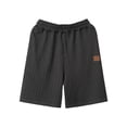 thumbnail image 5 of Men's Sports Casual Shorts Lightweight Quick Dry Solid Pocket Striped Elastic Waist Drawstring Breathable Stretchy Beach Vacation Summer Daily Workout Active Joggers Golf Running, 5 of 7