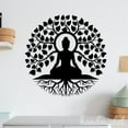 thumbnail image 5 of Handmadetneonsign Buddha Tree Of Life Metal Wall Art LED Light, Buddhist Yoga Metal Sign Home Decor, 5 of 5