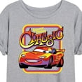 thumbnail image 3 of Disney Cars - Radiator Springs Classic Lightning McQueen - Women's Oversized T-Shirt, 3 of 5