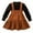 Brown, variant on Odeerbi Toddler Girls Fall Winter Outfits Corduroy Skirt Set Round Neck Solid Color Long Sleeve Top + Suspender Skirt Set Toddler Clothes Blue