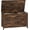 Rustic Brown, variant on NeoNiches Storage Bench Cut-out Handles 39.4" x 15.7" x 18.9" White | Storage Chest, 2 Safety Hinges, Modern Wooden Trunk, Living Room, Entryway