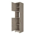 thumbnail image 3 of RST Brands Pignon Armoire en Lin MDF en Placage Gris, 3 of 6