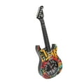 thumbnail image 3 of Home Decor,Guitar Wall Clock Simulation Guitar Wall Clock Guitar Decorative Wall Clock Meticulously Designed, 3 of 14