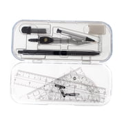West Coast Paracord 9 Piece Math Tool Set – Storage Case Included – Geometry, Trigonometry, and Algebra