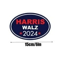 Kamala Harris Stickers 2024 Sticker, 8 Inches X 4 Inches Big Letters
