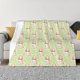 thumbnail image 1 of Fotbe Rabbit With Tie Manta de Franela con Estampado, Manta Ultrasuave para Cama, Sofá, Auto, Hipoalergénica y Antibolitas-50"x40", 1 of 6