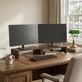 thumbnail image 3 of Furinno CLASSIC 15.7" Wide Stackable Monitor Stand Riser Set of 2 Amber Pine, 3 of 7