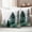 White, variant on Pine Tree Pillow Covers 2 Pack Modern Green Gray Forest Botanical Brown Country Pillowcase Waterproof Outdoor Throw Pillow Cover for Patio Garden Balcony Decorative Square Cushion 20"x12"