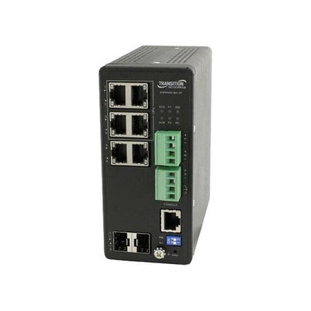 UPC: 0648177041152 | TRANSITION NETWORKS SISPM1040-362-LRT MNGDHRDNDPOE+SW 4X10/100/1000