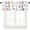 Alphabet, variant on Kids ABC Alphabet Valance Curtains for Kids,Cute Animals Rod Pocket Short Window Treatments for Baby Room Boys Girls Bedroom Nursery Bathroom Kitchen,1 Panel,54" x 18"