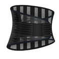 thumbnail image 1 of Protection Belt Lumbar Protector Lower Back Brace with Dual Adjustable Straps Breathable Mesh Fitness Support Belt Sports Accessories, 1 of 8