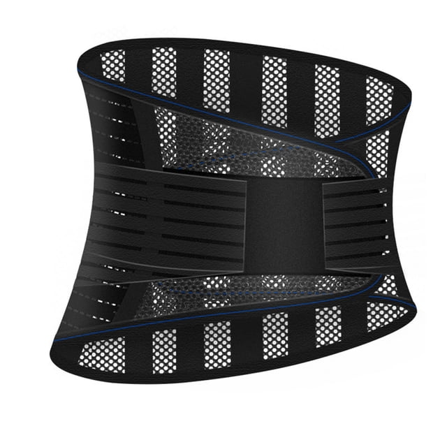 Protection Belt Lumbar Protector Lower Back Brace with Dual Adjustable Straps Breathable Mesh Fitness Support Belt Sports Accessories