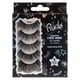 thumbnail image 3 of Paquete de 5 pestañas Rude Essential Faux Mink 3D, 3 of 4