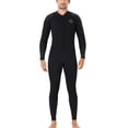 thumbnail image 1 of Naiovety Trajes de neopreno de 3MM, traje de buceo ultrafino para hombres y mujeres, traje de baño de cuerpo completo de una pieza, protección solar, Deportes acuáticos Hombre/Negro L Naiovety OD003627-03, 1 of 1