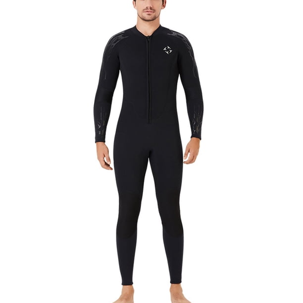 Traje de buceo Traje de buceo Hombre y traje de mujer Traje de trabajo completo Cuerpo Frío Sensación Mono para bucear Snorkeling Surfing Natación Hombres / Negro XXL seitruly OD003627-05
