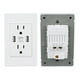 thumbnail image 5 of Mercados De Pared Del USB, Mercado De Pared Del Puerto USB Del Blanco 2 USB Para La Oficina, 5 of 8