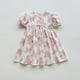 thumbnail image 5 of Ropa coreana de verano para niños, vestido para niñas de 2 a 7 años 2025, vestidos de manga corta con estampado de nueva flor para niños, traje para niñas, 5 of 6