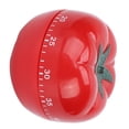 thumbnail image 3 of Rotating timer wind up timer mechanical wind up timer 60 minutes wind up timer kitchen timer Tomato Shaped Mechanical Wind Up Timer Home Beauty Salon Rotating Count Down Timer ANGGREK Otros, 3 of 8