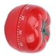 thumbnail image 3 of Temporizador mecánico de cuerda con forma de tomate para salón de belleza casero, temporizador de cuenta regresiva giratorio., 3 of 14