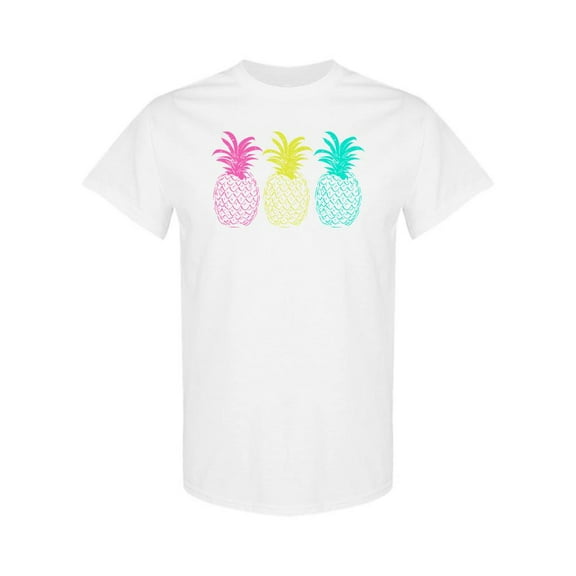 Colored Pineapples T-Shirt Women -SPIdeals Designs, Female x-Large
